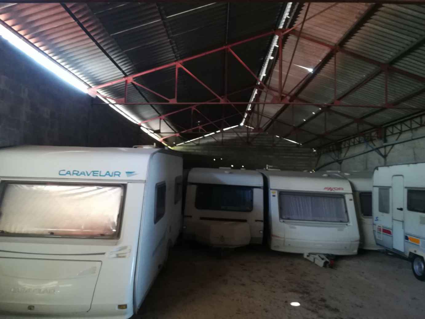 Caravanstalling in Frankrijk